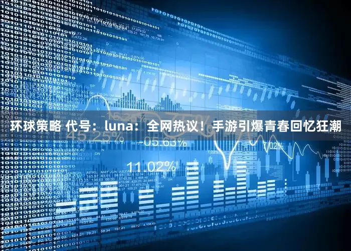 环球策略 代号：luna：全网热议！手游引爆青春回忆狂潮